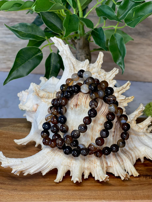 Chocolate Agate Bracelet