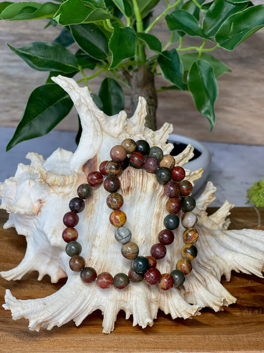 Polychrome Jasper Bracelet