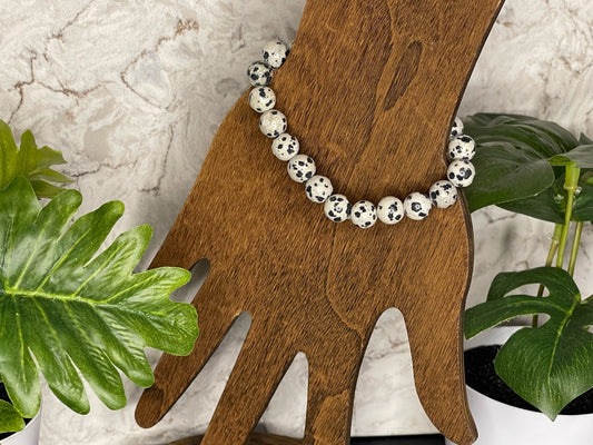 Dalmatian Jasper Bracelet