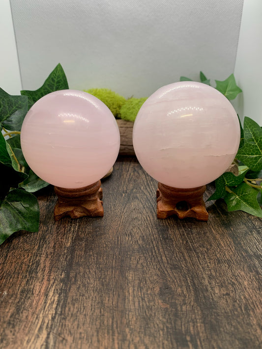 Pink Calcite Sphere