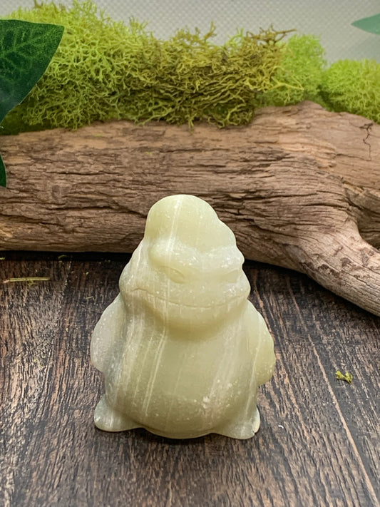 Afghan Jade Oogie Boogie Carving