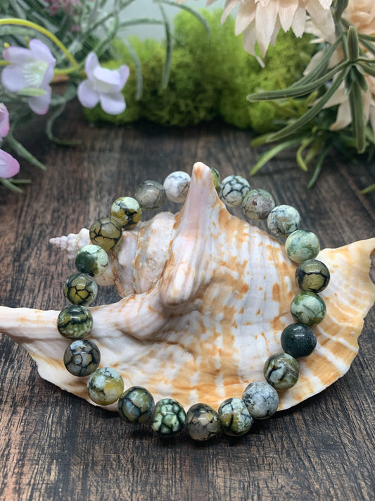 Green Dragon Vein Bracelet