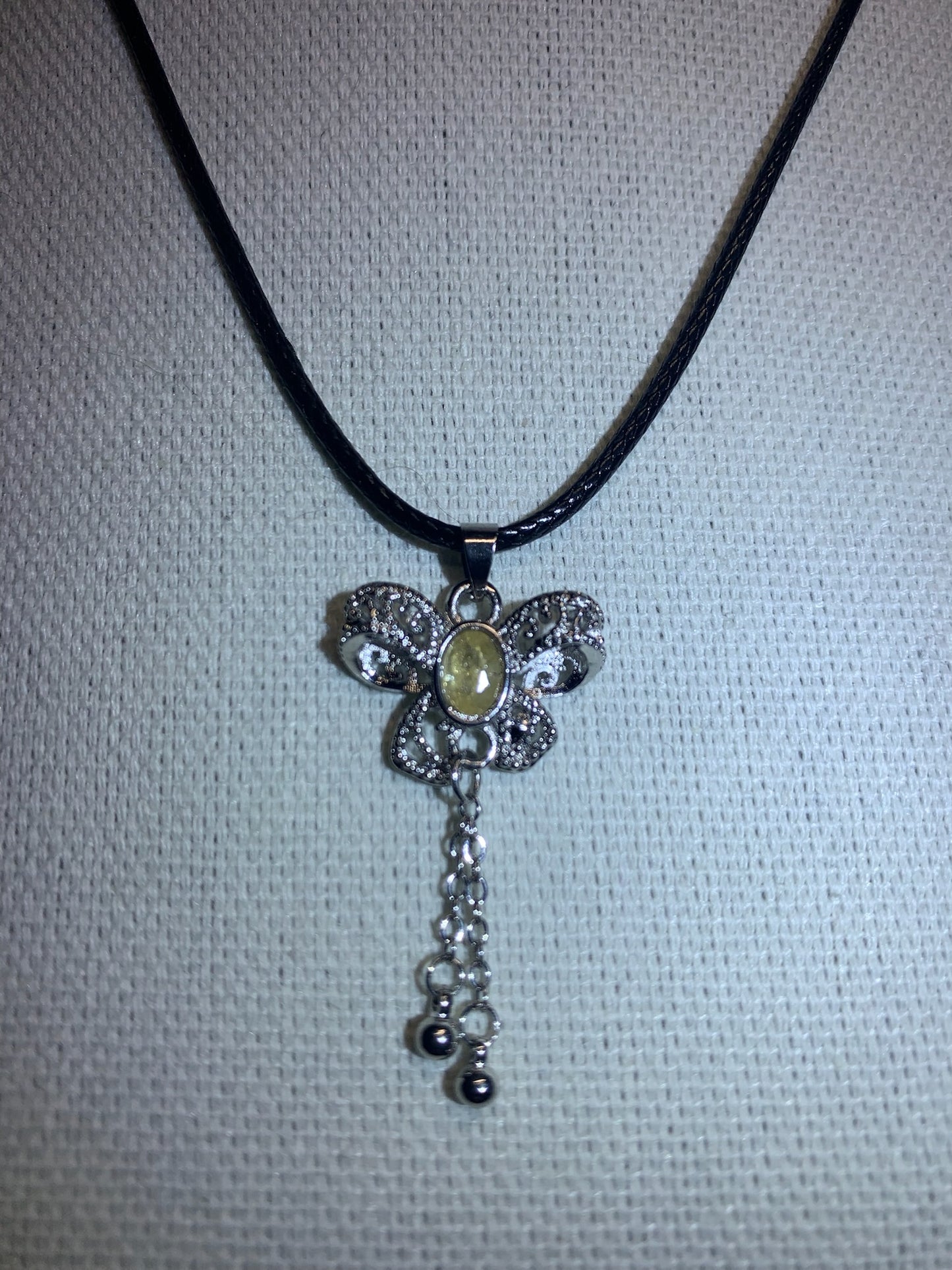 Butterfly Pendant Necklace