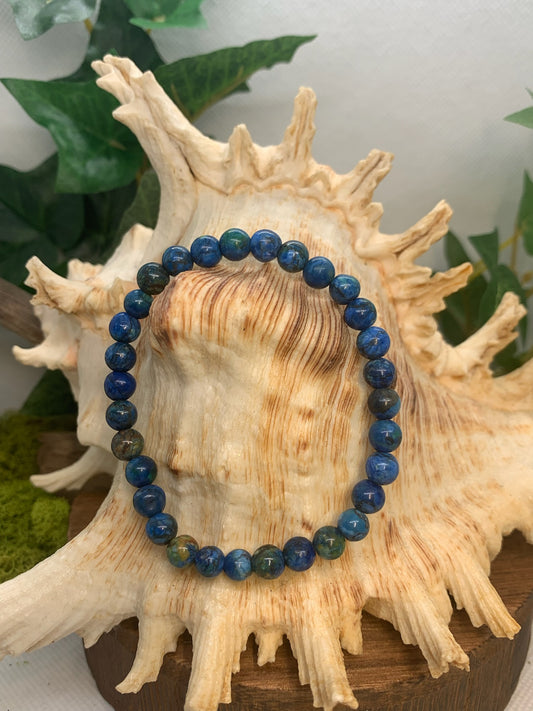 Azurite Bracelet 6mm