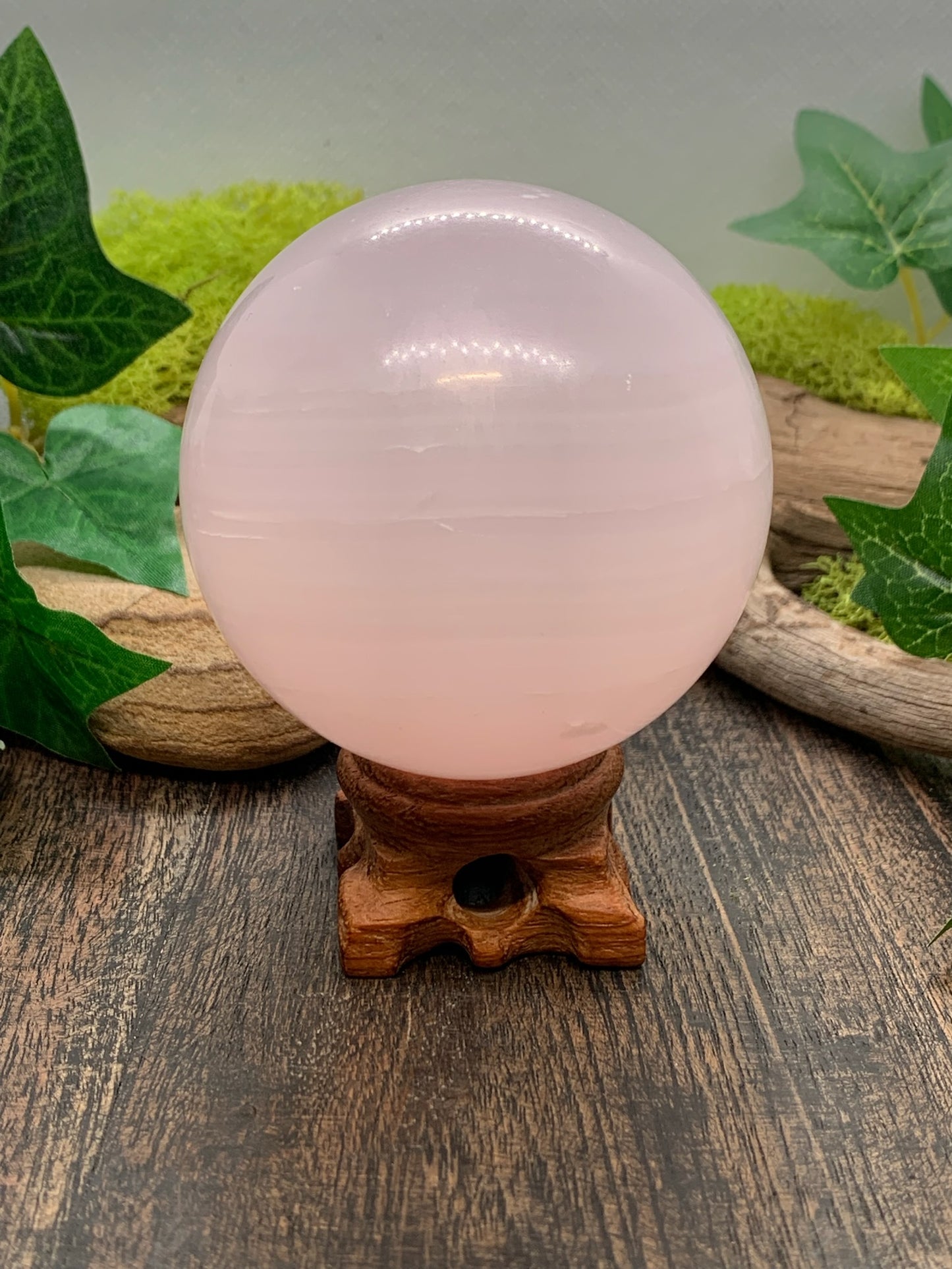 Pink Calcite Sphere