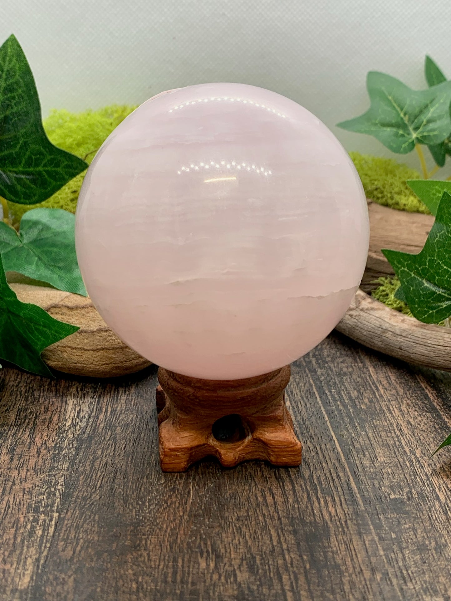 Pink Calcite Sphere