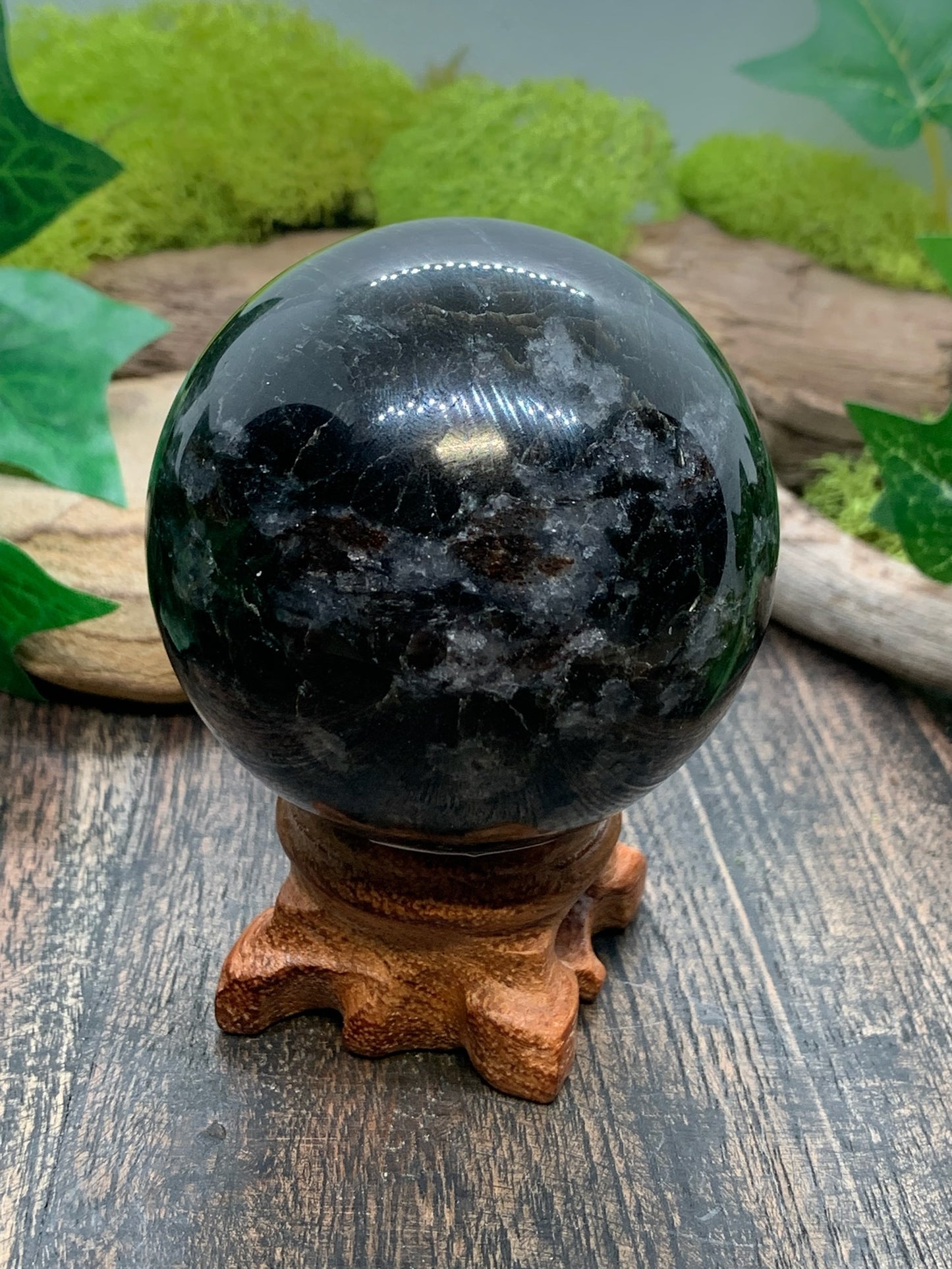 Larvikite Sphere