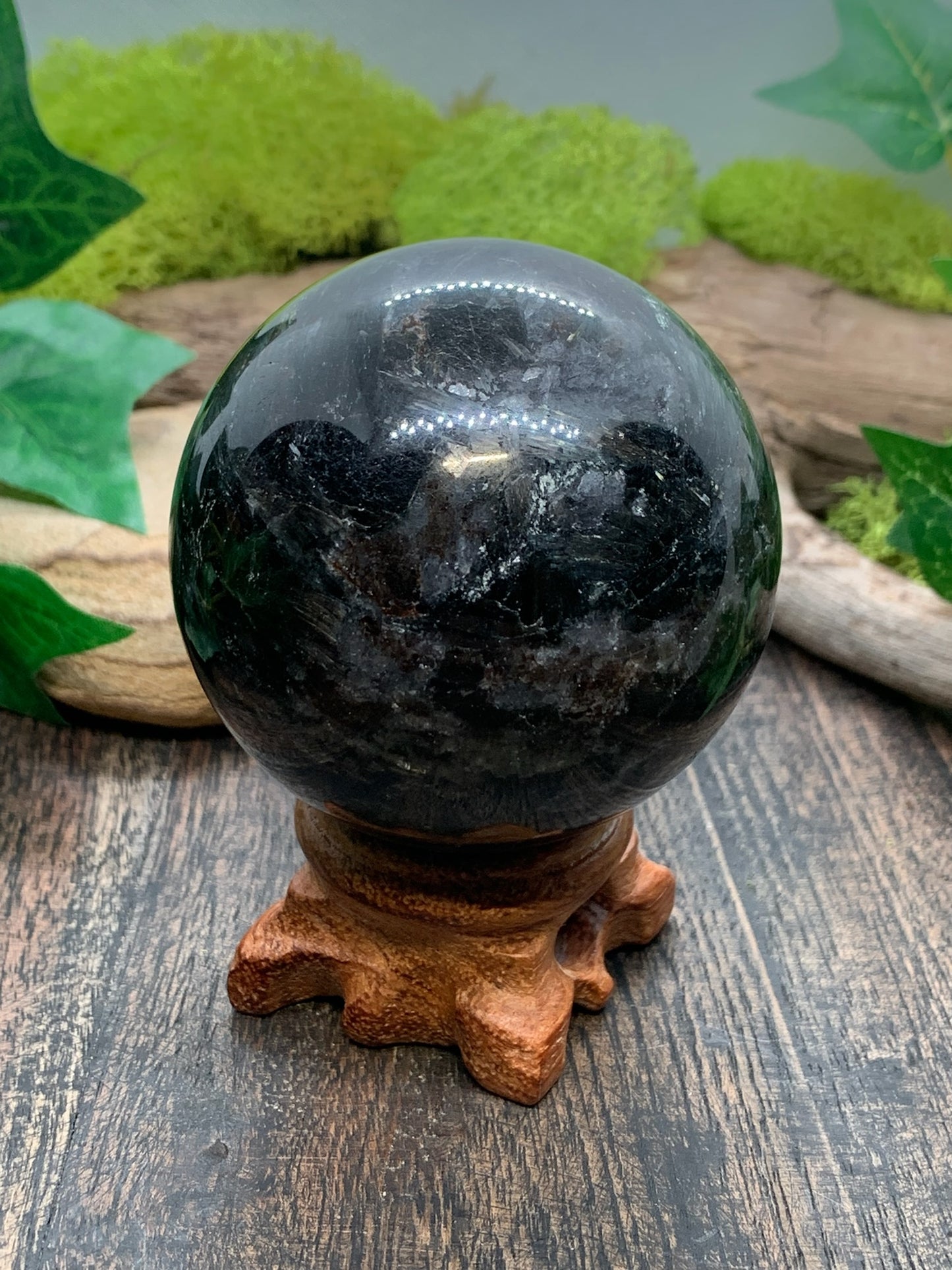 Larvikite Sphere