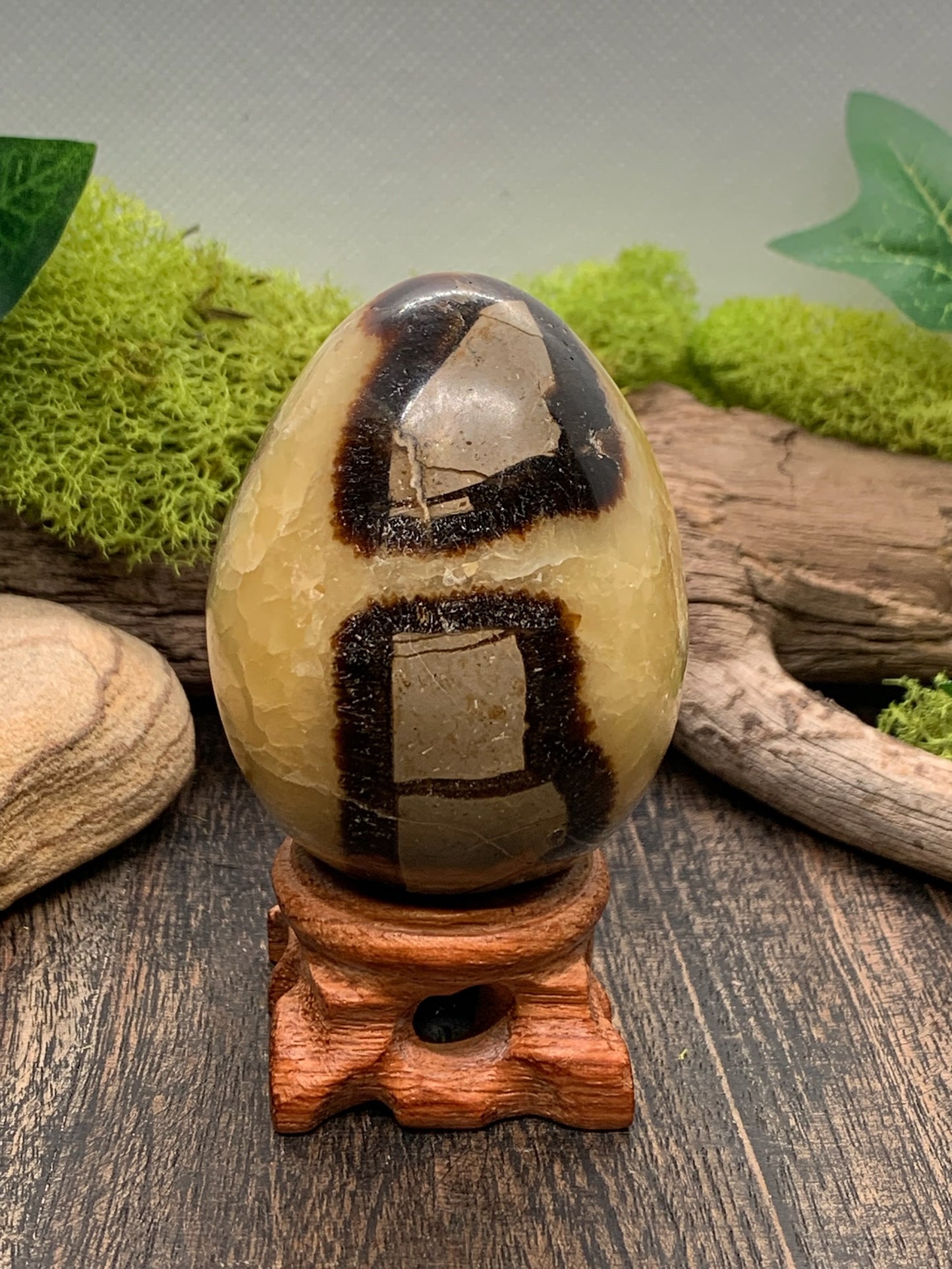 Septarian Egg Carving