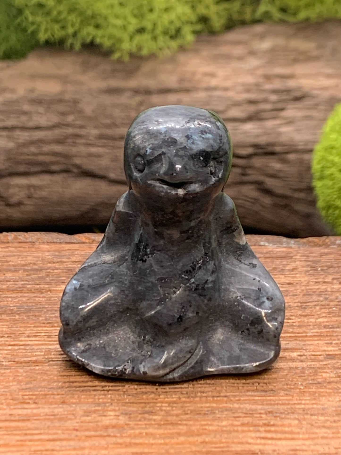 Sloth Carving in Yoga Pose