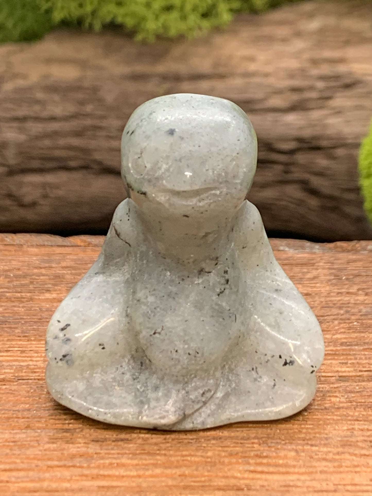 Sloth Carving in Yoga Pose