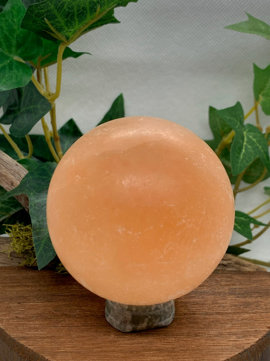 Orange Calcite Sphere