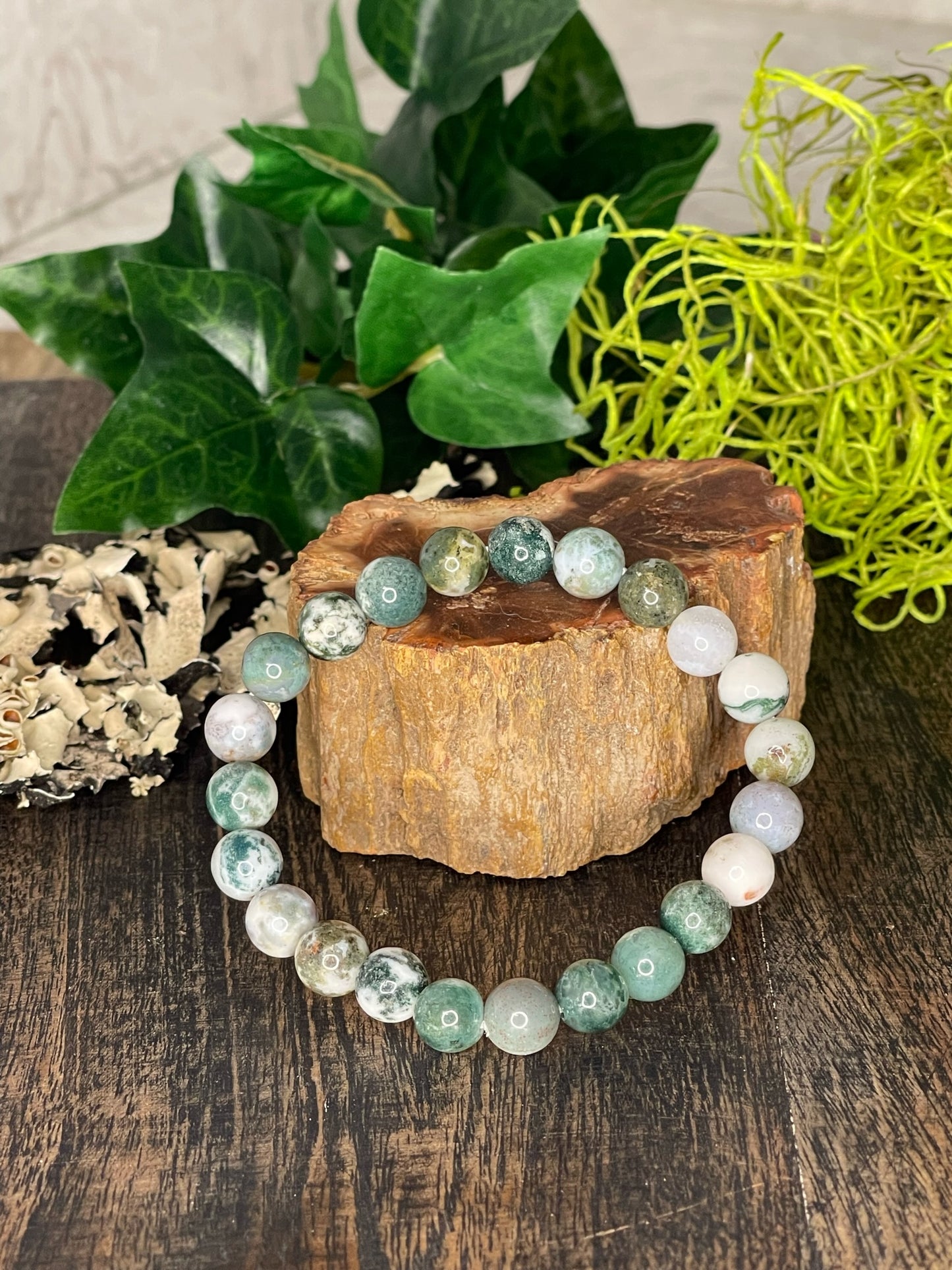 Moss Agate Bracelet